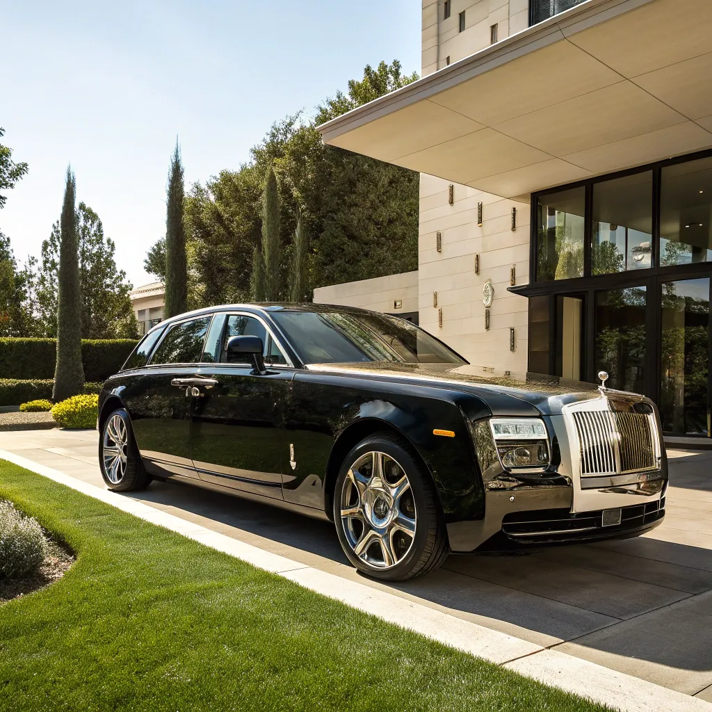 Luxury car available for rent